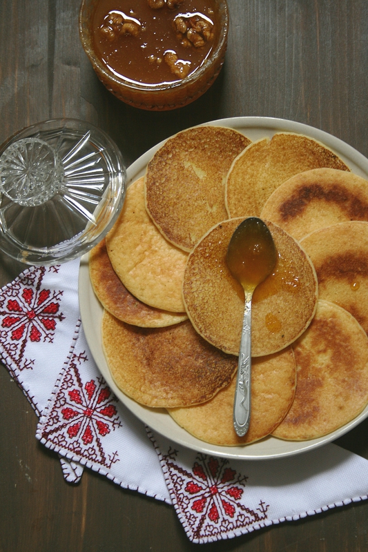 Pancakes à la semoule - Harcha pancakes