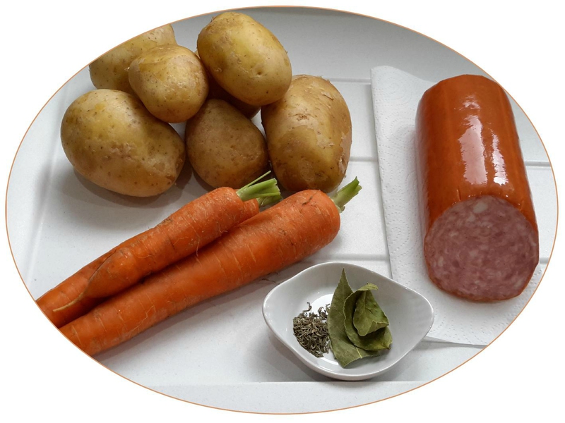 sauté pommes de terre et saucisson à l'ail8_2
