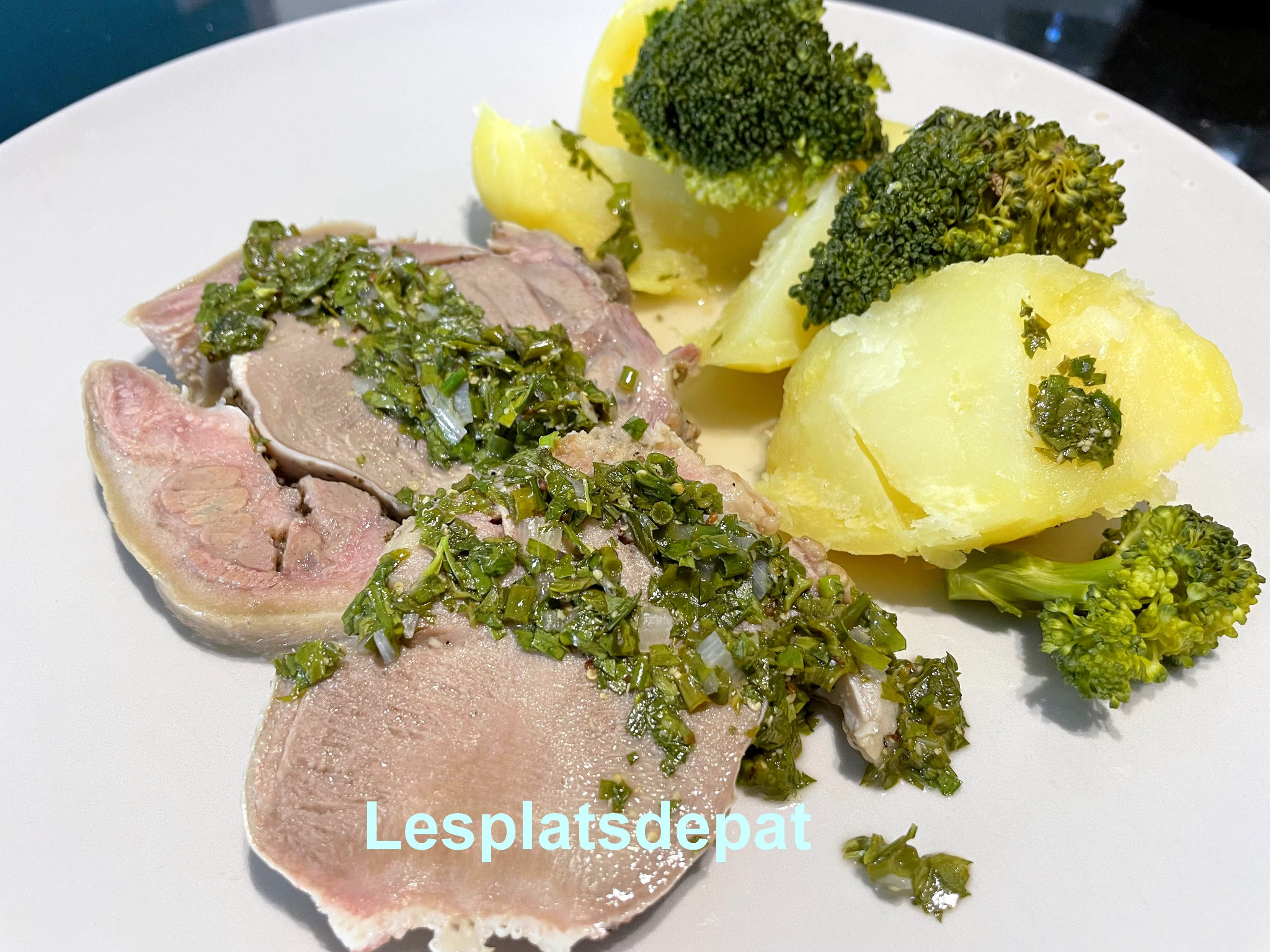 T Te De Veau Sauce Ravigote Lesplatsdepat