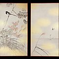 Matsumura keibun (1779 - 1843), birds & flowers, shijō school, edo period (1615-1868), beg. 19th century