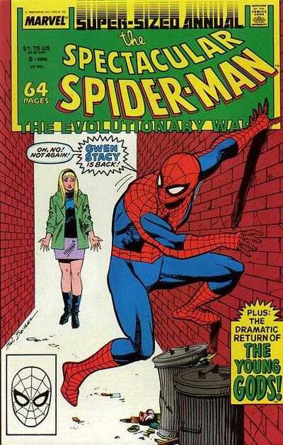 spectacular spiderman annual 08 1988 the evolutionary war
