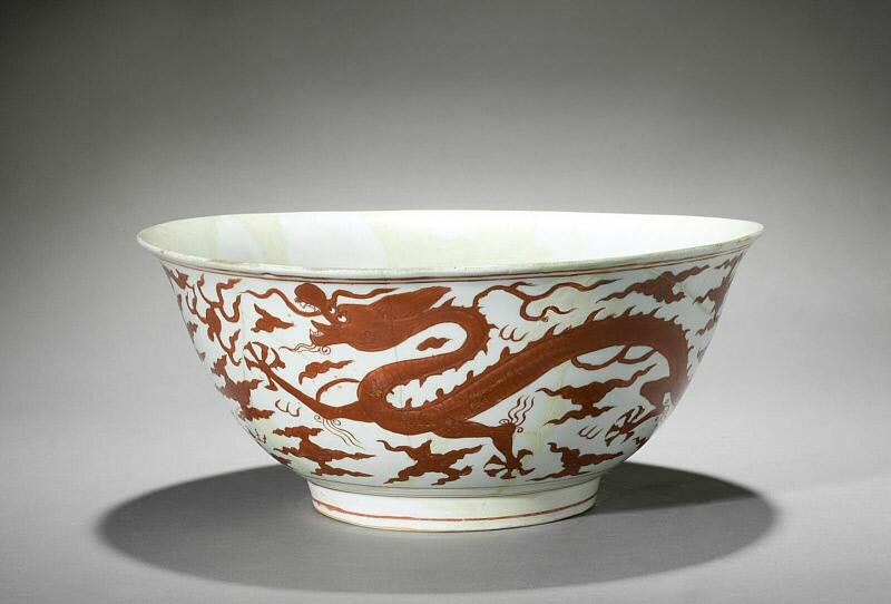 Large bowl, Ming dynasty (1368-1644), Reign of the Jiajing emperor (1522-1566)