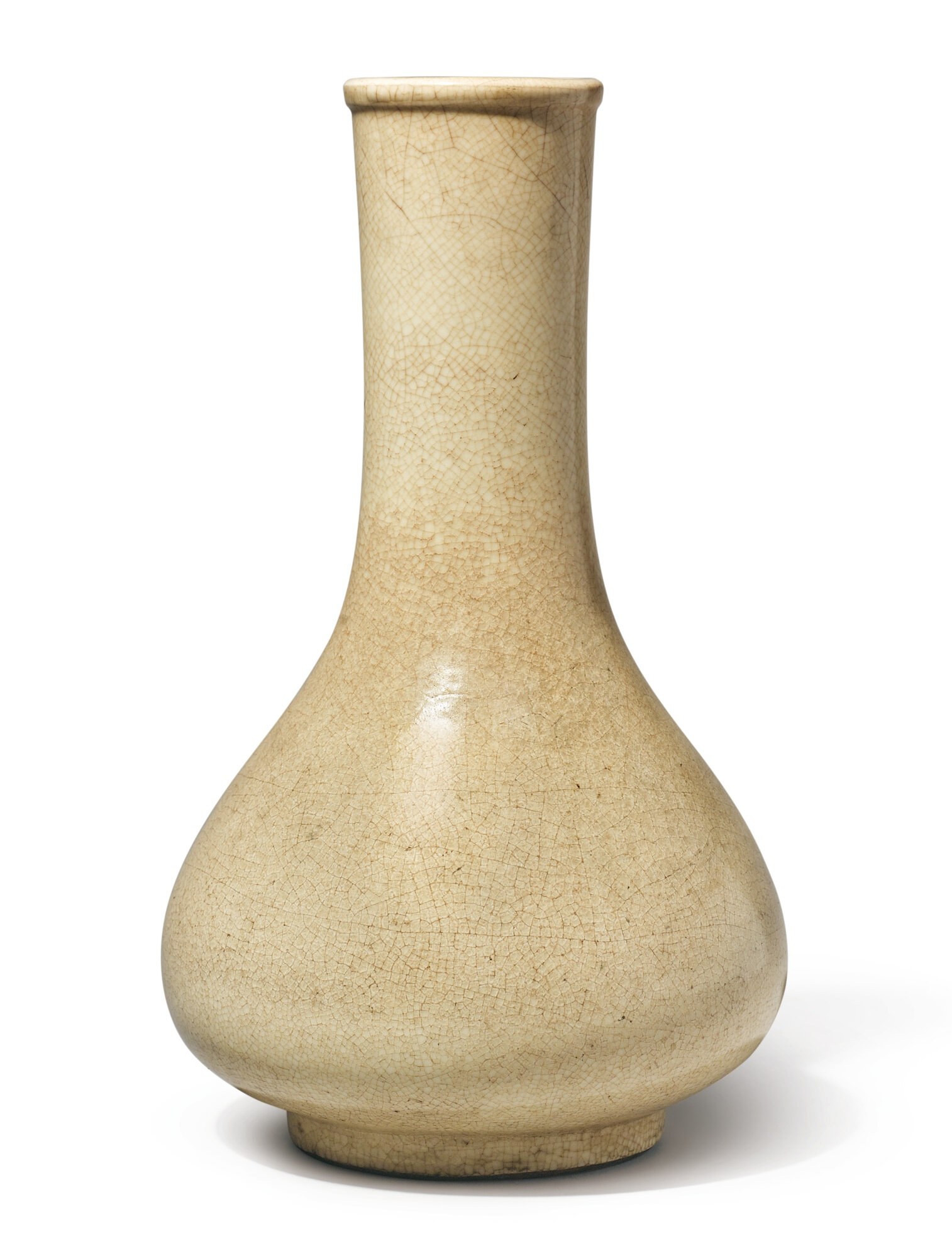 A 'Guan'-type bottle vase, Yuan-Ming dynasty