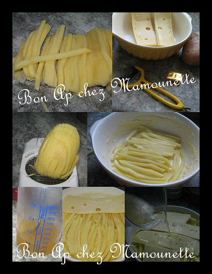 bâtonnets pdt emmenthal