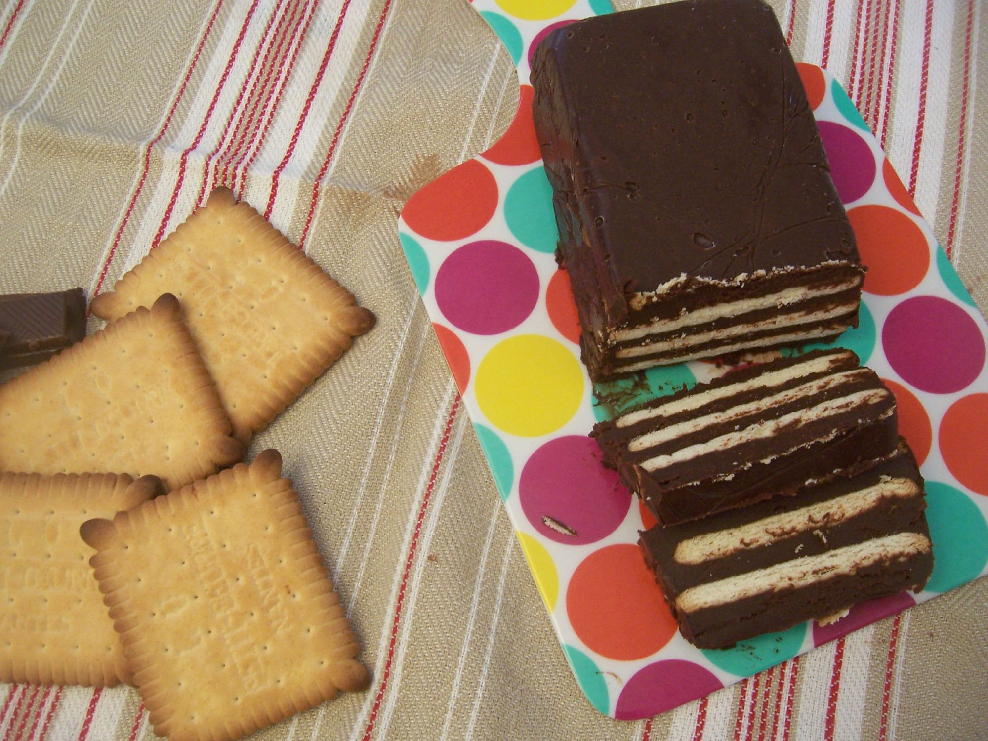 Terrine chocolat et petitsbeurre anneauxfourneaux