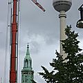 Berlin en grues et chantiers