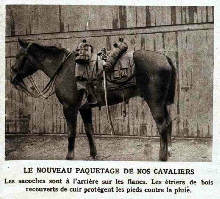 Equipement cheval miroir 10 01 1915