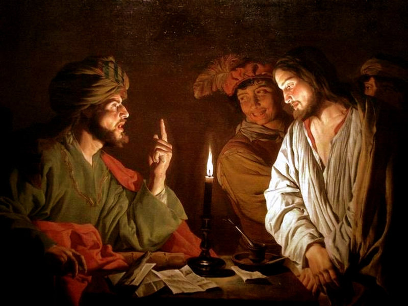 Jésus chez Caïphe 2