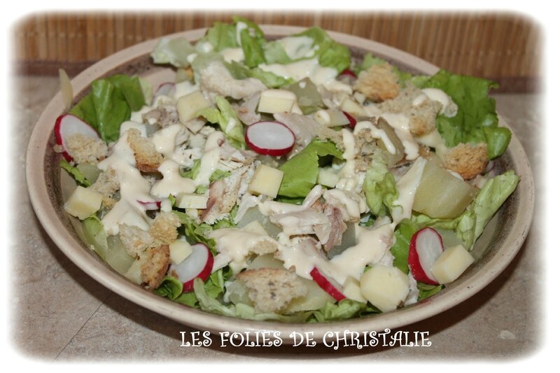 Salade poulet 5