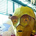 Casque C3PO en papier (Anigetter)