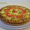Quiche au thon parvée (sans produit laitier)