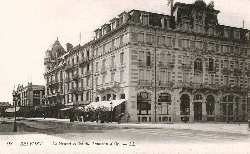 Belfort CPA Grand Hôtel Tonneau d'Or
