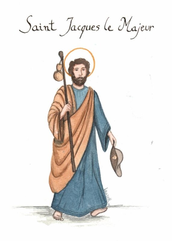 saint Jacques le Majeur, apôtre