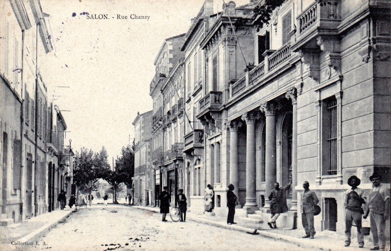 RUES DE SALON DE PROVENCE AU DEBUT DU 20 eme SIECLE.  SALON de