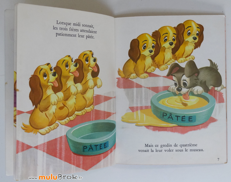 GREDIN-LE-PETIT-CHIEN-Disney-4-muluBrok-Vintage