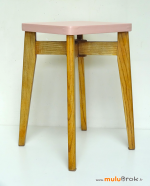 TABOURET-bois-ROSE-RUBAN-5-muluBrok-Vintage