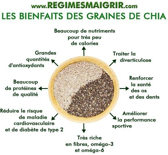 Quels sont les réels bienfaits des graines de Chia pour la santé ?