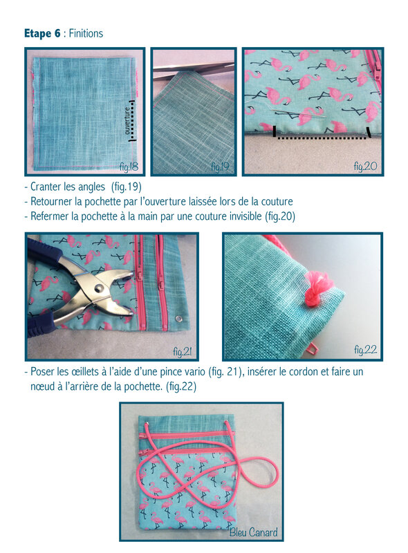 tuto pochette double zip5