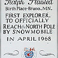 1968 - l'americain ralph plaisted atteint le pôle nord