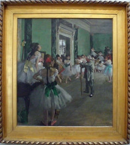 Classe de danse Degas