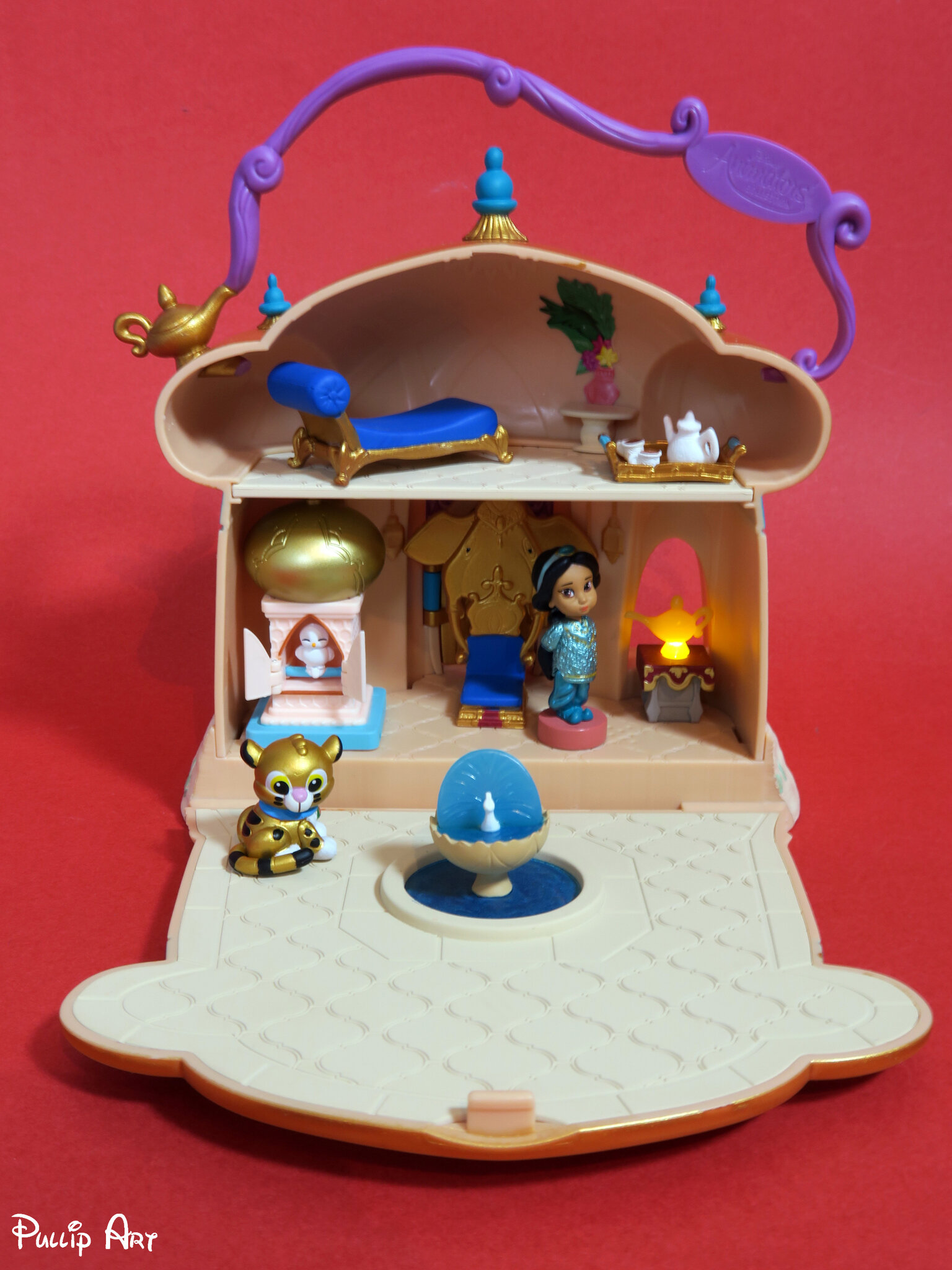 Disney Animators' Collection Littles : Jasmine Micro Playset