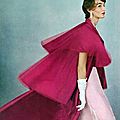 BALENCIAGA. Evelyn Tripp, Vogue June 1953, photo Richard Rutledge