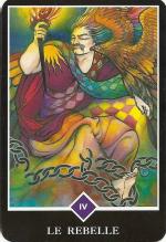 OSHO ZEN TAROT 4 LE REBELLE
