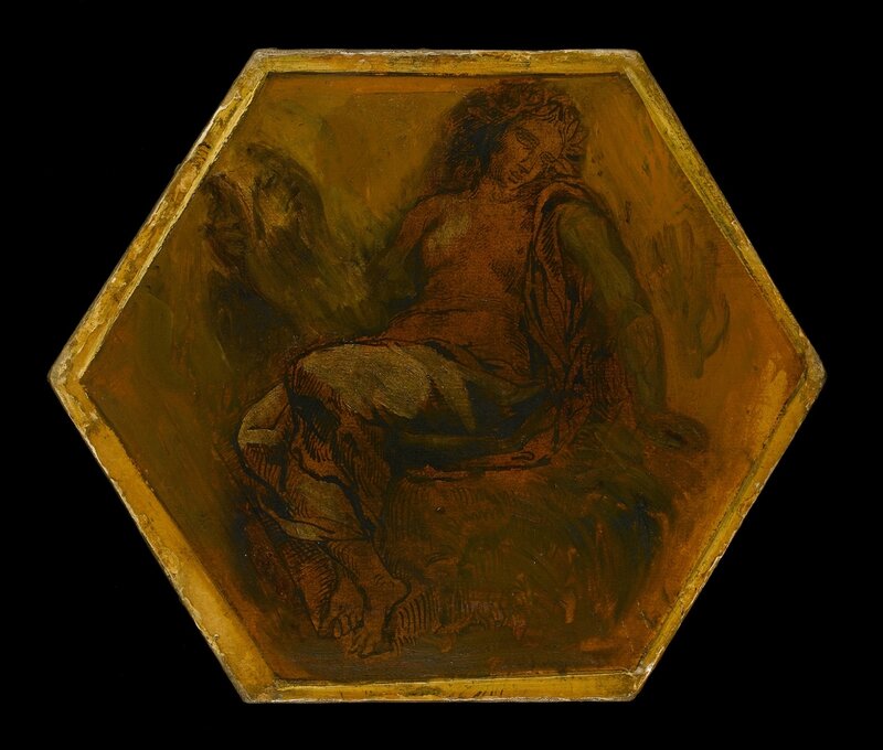 Eugène Delacroix, 'The Muse of Orpheus', 1845-1847