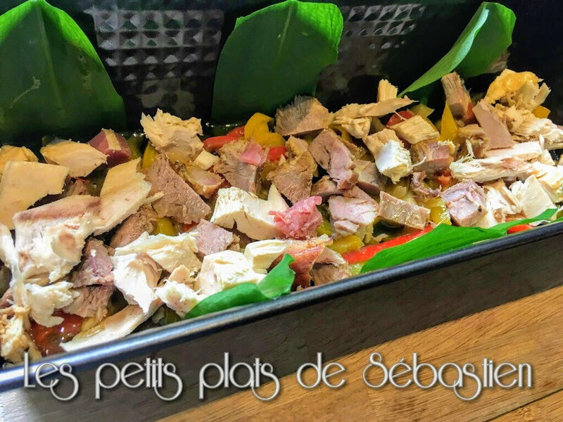 Terrine de viandes en gelée légumes et ail des ours Les petits plats