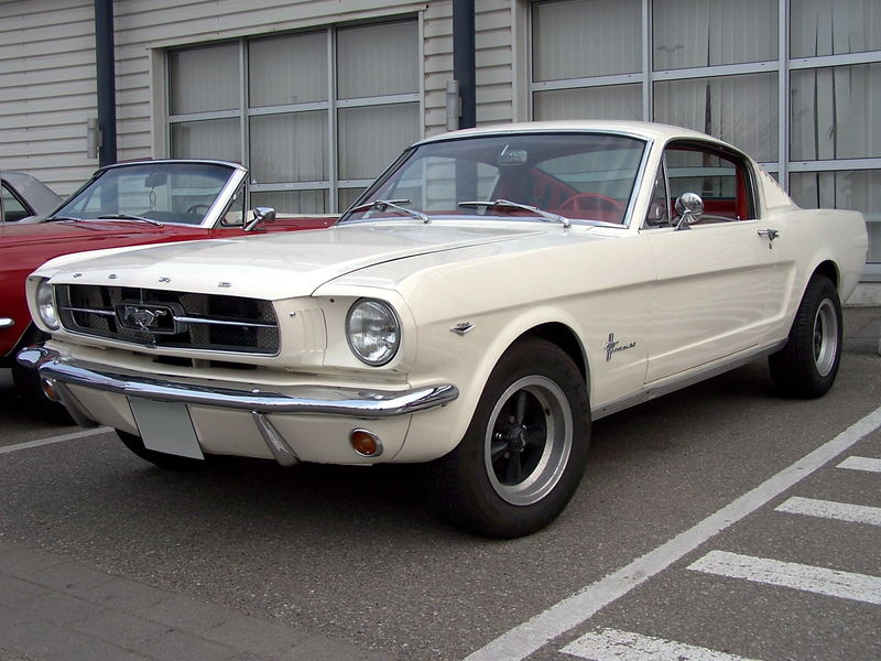 1965 Ford mustang fastback coupe #5