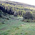 Le plateau du Cournau sur le chemin de la Mature.