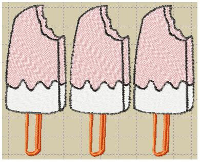 3 glaces