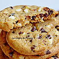 Cookies aux 2 chocolats selon cyril lignac