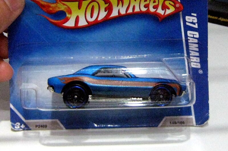 Chevrolet camaro de 1967 (Hotwheels 2009)