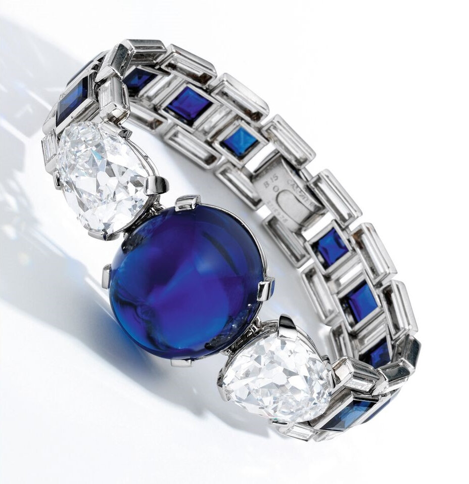 cartier blue sapphire