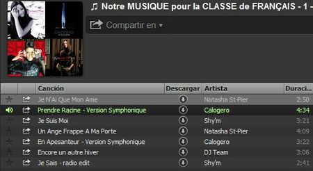 MUSIQUEspotifyFRANCAIS1