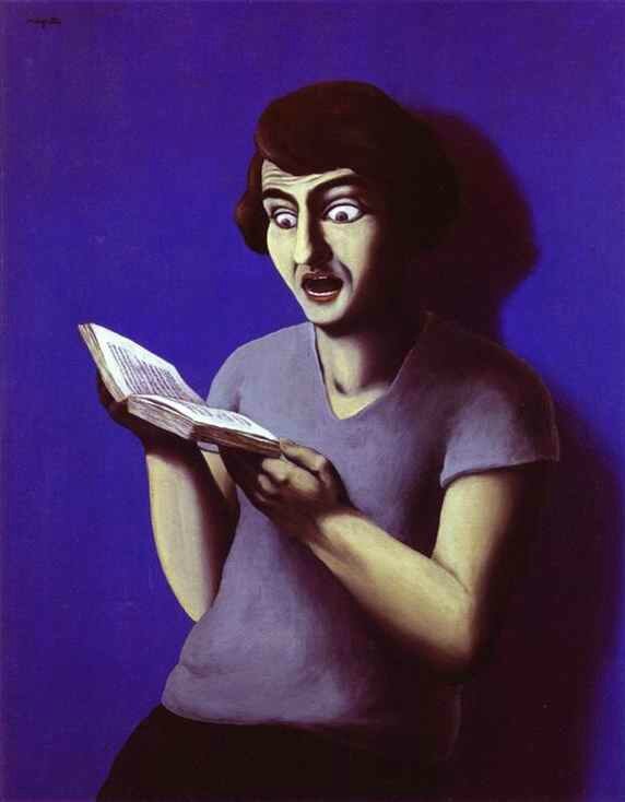 lectrice soumise 1928 magritte phil
