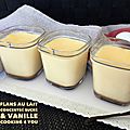 Flan au lait concentré sucré arômatisé vanille/caramel 