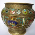 bronze japonais, cloisonne