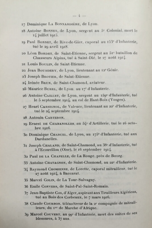 liste anciens élèves Sainte-Marie tués, 1914-1918 (4)