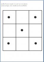 matrice damier et lignes verticales