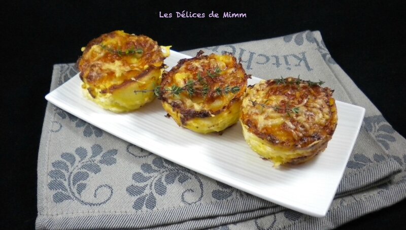 Petits gratins de pommes de terre au Comté 3