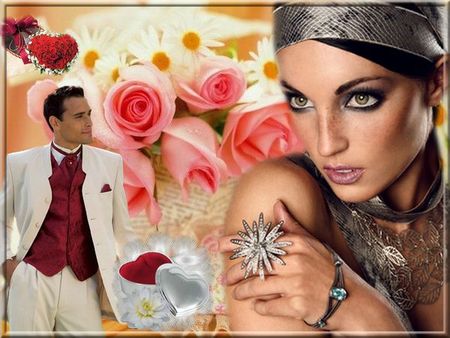 un couple d'amoureux