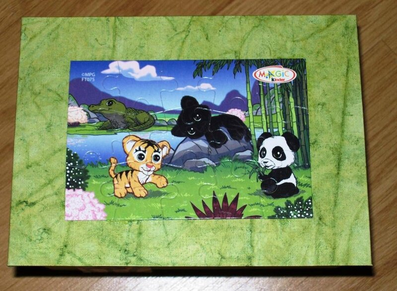 Boite puzzle kinder panda 2b