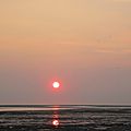 Le coucher de soleil du 9 août 2012 au crotoy (somme) (1)
