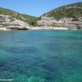 Bonifacio - Calanque de Frazzio aux couleurs des îles lointaines