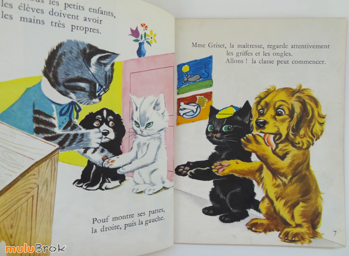 Livre Collection YOUPI A L'ECOLE (1955) * Les Albums Roses * muluBrok