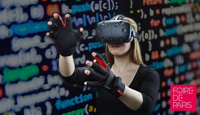Espace de realité virtuelle - Foire de Paris 17