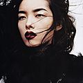 Editorial: 'black & white' with sun fei fei by josh olins for vogue china, november 2011