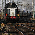 BB 66075 en queue du train spécial Bordeaux-Soulac 1900